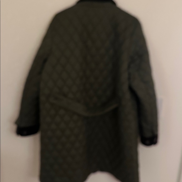 Barbour Olive Quilted Utility Jacket - Picture 6 of 11